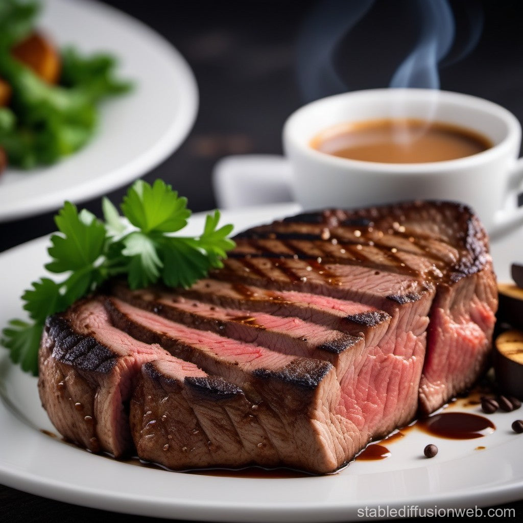 Brewed Elegance on the Seine: Exploring Parisian Culinary Charms with Coffee-Rubbed Steak for the Grill Master